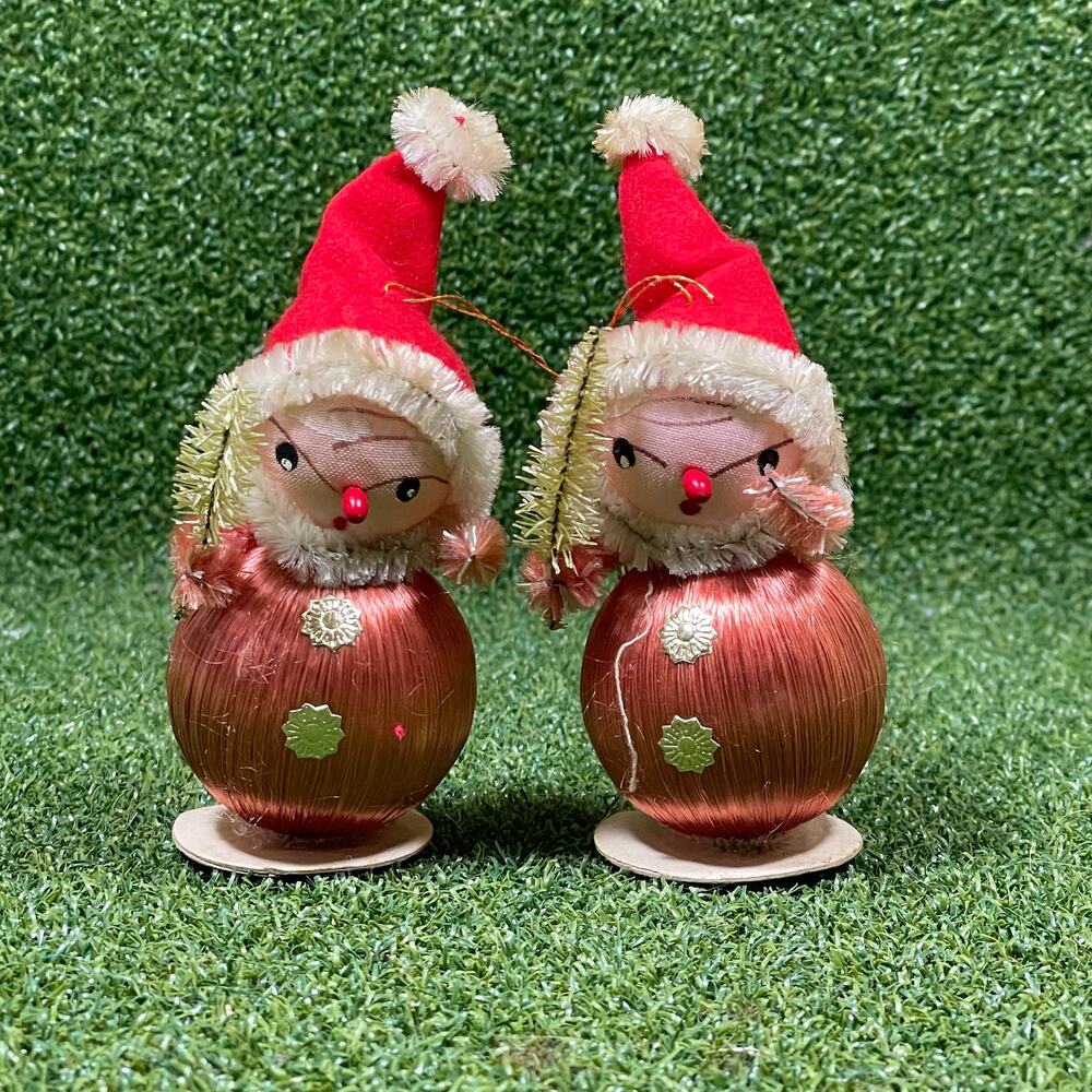 Vintage Lot Mid Century Japan Holiday Christmas Ornament